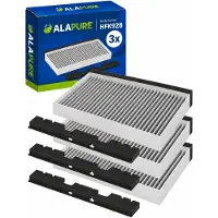Alapure 3x CleanAir Koolstoffilter voor Constructa 11049702 / 11026771 / 00705432 / 705432