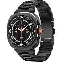 Spigen Modern Fit - Geschikt Voor Samsung Galaxy Watch Ultra 1/2 - Bandje - RVS - Zwart
