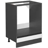 Vicco R-Line Keukenfront – 59.6 x 11.2 cm meubelfront voor de ovenombouwkast Wit