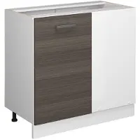 Vicco R-Line Keukenfront – 39.6 x 71.3 cm meubelfront voor de hoekonderkast Edel grijs