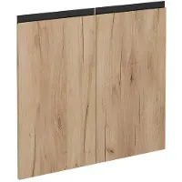 Vicco R-Line Keukenfront – 79.2 x 71.3 cm meubelfront voor de spoelonderkast Krachtige eik goud