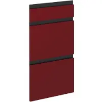 Vicco R-Line Keukenfront – 39.6 x 70.4 cm meubelfront voor de onderkast met lades Rood