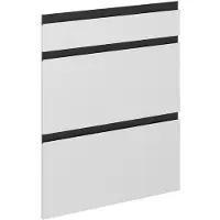 Vicco R-Line Keukenfront – 59.6 x 70.4 cm meubelfront voor de onderkast met lades Wit