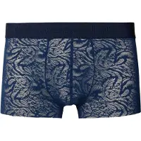 Hom - Free Cut Lace Trunk - Navy - mannen - S