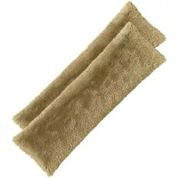vidaXL Kussen 2 st HEERLEN Lichtgrijs 40 x 145 cm PV Fleece