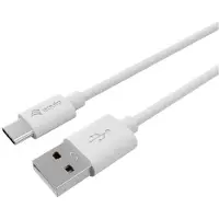 Equip Apparaatmodel 128847, 1 meter, USB A, USB C, USB 2.0, 0,48 Gbit/s, Wit