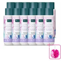 Kneipp 12 x - Douchegel - Clean Beauty - Lotus & Jojoba - 200 ml - Bulkverpakking - Douchegel - Douchemop - Natuurlijke reiniging