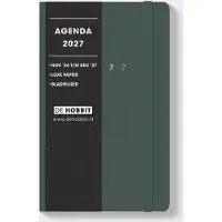 De Hobbit Deluxe Pocket Agenda 2027 Donkergroen