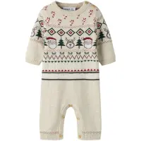 Name it Biologisch Katoen Kerst Jumpsuit 56 EU