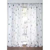 Bonprix Gordijn met dennenbomen print (1 stuk) maat H/B: 145/135 cm