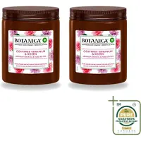 Air Wick 2 x Botanica by - Geurkaars - Geranium & Rozen - 40 Uur Brandduur - Wasstrips - Geurkaars - Geranium En Rozen - 40 Uur Branden - Natuurlijke Geur - Bloemige Geur