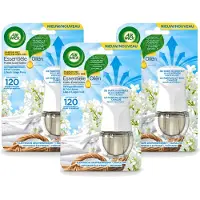 Air Wick 3 x Essential Oils - Elektrische Geurverspreider Starterkit - Sering & Fris Linnen - 19ml - Voordeelverpakking - 3 stuks