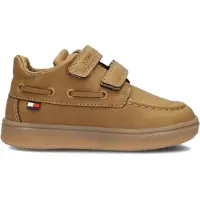 Tommy Hilfiger sneakers - camel Bruin Jongens Polyurethaan - maat 32