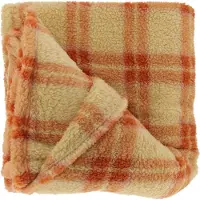 Unique living Alix Plaid - 150x200 cm - Yellow/Beige