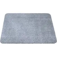 Prima - Schoonloopmat - Deurmat - Droogloopmat - grijs - 70x90cm - uitwasbaar - antislip