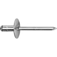 Goebel Universele blindklinknagel alum./staal grote kop K16- 4,8x17 mm
