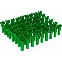Sapim Alluminium 14 Mm Nippels 100 Eenheden