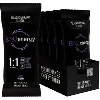 Torq 1:1 Proto Energydrink Enkele Dosis Doos Zwarte Bes 43g 12 Eenheden