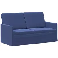 vidaXL - 2-zitsbank - Politieblauw - 150 - x - 81 - x - 82 - cm - fluweel