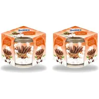 At Home 2 x - Scents - Geurkaars - Sandalwood & Jasmin - 70 g - Voordeelverpakking - 2 stuks