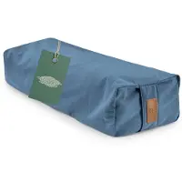 #DoYourYoga Yogakussen »Paravati« 67 cm x 13 cm | Gevuld met biologische boekweitdoppen (KBA) | Yogakussen met wasbare hoes | Zitkussen & zafukussen voor Yin Yoga