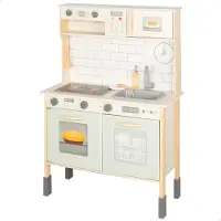 Woomax 39073 Houten Speelkeukentje Educatief Speelgoed 30x68x102cm