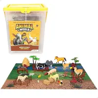 Colorbaby Animal World-farm Animals Figuur 50 Eenheden