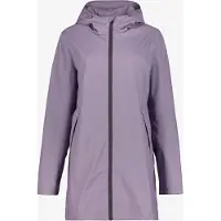 Mountain Peak lange gevoerde dames regenjas paars maat M