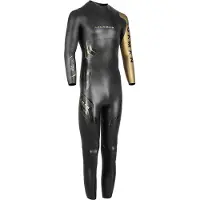 Aquaman Crawl uniseks neopreen wetsuit zonder rits, zwart/goud