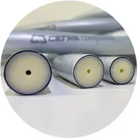 Cetma Magnum Silver 2.4 Mm Inner 17.5 Mm Rubber