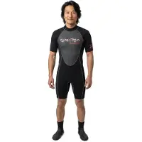 Aquaneos Wind 2.5 Mm Shorty Met Korte Mouwen