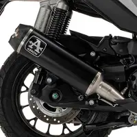 Arrow Indy Race Aluminium Dark With Carby End Cap Honda Adv 350 ´22 Gehomologeerde Uitlaatdemper