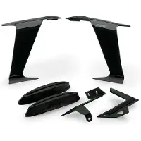 Puig Downforce Winglet Zijspoiler ZX-10R/RR 21- ZWART