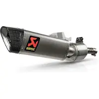 Akrapovic Slip-On-Lijn Geluiddempers BMW F 900 R 20- TITANIUM