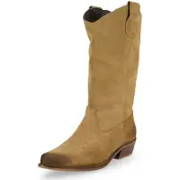 FELMINI WIDE FIT Cowboylaarzen beige