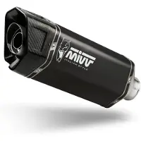 MIVV 2x1 Sr-1 Black Yamaha T-max 560 2025-26 Gehomologeerd Compleet Uitlaatsysteem
