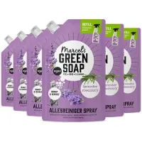 Marcel's Green Soap Allesreiniger Spray Navulling - Lavendel & Rozemarijn - 6 x 500 ml