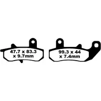 EBC Fa Series Organic Fa157 Remblokken
