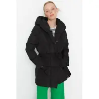 Trendyol Damen Capuchon Kogelvis Jasje