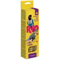 Mealberry Rio Sticks Honing &amp; Noten Parkieten 2x75g Vogelsnacks 8 Eenheden