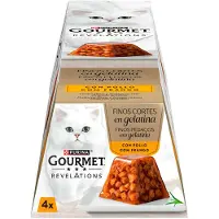 Purina Gourmet Revelations Natvoer Voor Katten Met Kip 6x4x57g
