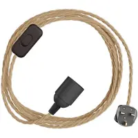 Creative Cables Snakebis Twisted E27 Lamphouder Met Snoer