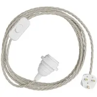 Creative Cables Snakebis Twisted Shade Ready E27 Lamphouder Met Snoer