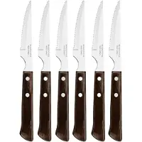 Tramontina 21109-694, Roestvrij staal, Hout, Roestvrij staal, Bruin