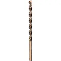 RUKO Din 340 Long Tl 3000 Hss-co 5 Ground Split Point Helical Ø 4.25 Mm Metaalboor 10 Eenheden