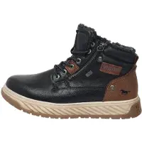 Mustang Veterboots cognac / zwart