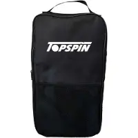 Topspin Led 2 Rackets+2 Balls+1 Carry Bag Pickleball Set Zwart