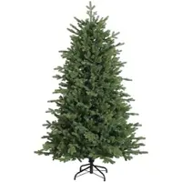 vidaXL Kunstmatige Hinged Kerstboom 180 cm PVC en Metaal Groen