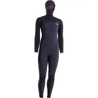 iON Amaze Amp 6/5 Mm Dames Wetsuit Met Lange Mouwen Capuchon En Rits Op De Borst