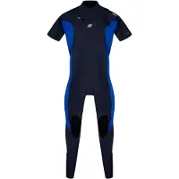 Rip Curl Dawn Patrol 2/2 Mm Korte Mouwen Neopreen Pak Rits Op De Borst